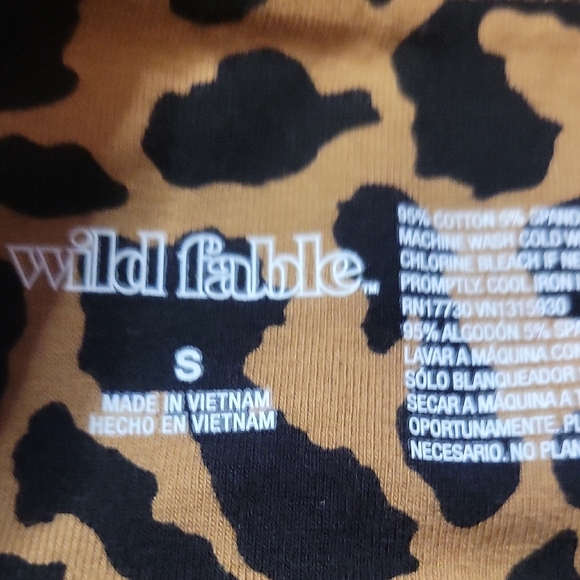 Target Womens Leopard Print Shorts - Picture 3 of 3